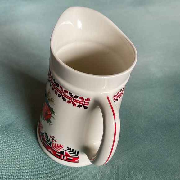 Ukrainian Floral Pitcher - Picture 4 of 7